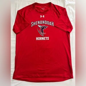 Under Armor Shenandoah university hornets red T-shirt